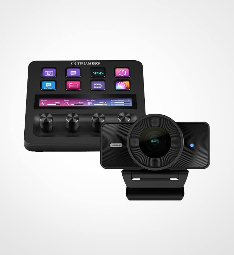 Facecam 4K and Stream Deck + Bundle | Elgato